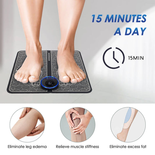 Foot Relief Mat™電気フットマッサージャーパッド