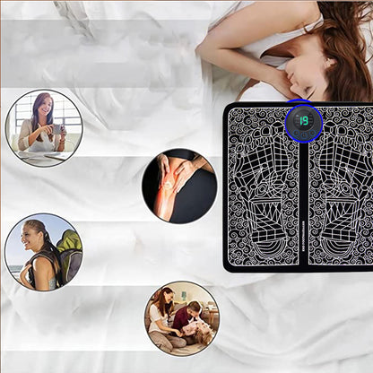 Foot Relief Mat™電気フットマッサージャーパッド