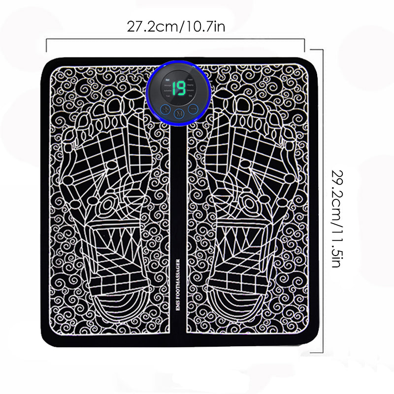 Foot Relief Mat™電気フットマッサージャーパッド
