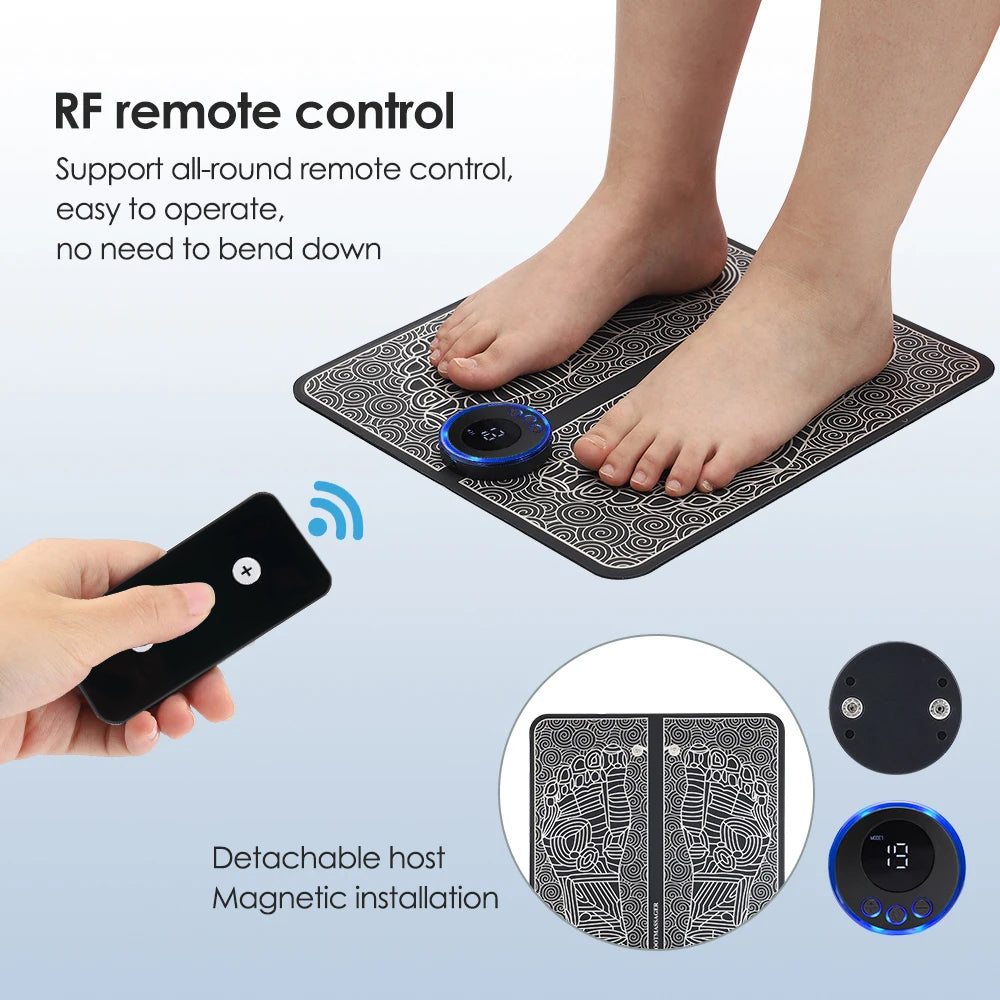 Foot Relief Mat™電気フットマッサージャーパッド